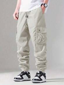 Shendy Vendy Men Sweatpants - 米色 - 查看 1