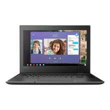 Refurbished - Lenovo Chromebook 100e 11.6" 4GB 16GB Intel Celeron N3350 X2 1.1GHz, Black  - 查看 1