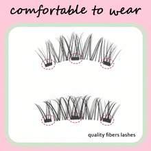 1 Set Magnetic False Eyelashes & Eyelash Curler, Transparent Stem, Natural & Lengthening Cartoon Style Reusable False Lashes, Portable Lash Tool, Easy To Apply & Remove Without Glue - Spiky Manga Lashes - View 5