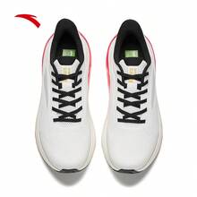 Anta PG7 Travel Step V2 | New Year Color Spring New Cushioned Running Shoes Men Commuting Sports Shoes 112615546 - White/Red/Black-1 - View 3
