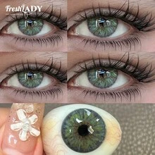 Freshlady 1对装 14.50mm 灰色一次性假睫毛，柔和自然风格，适合日常工作和度假妆容 - 灰色 - 查看 10