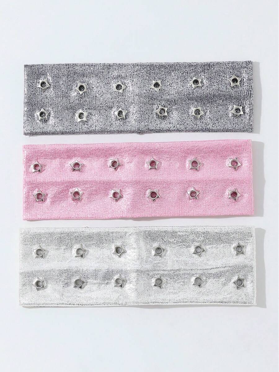 1 pezzo Fascia per capelli punk alla moda, stile gotico con stampa leopardata, morbida ed elastica antiscivolo, adatta per spiaggia/vacanza, versatile per yoga e sport, adatta per varie occasioni, accessori per capelli alla moda, fasce per capelli da donna - Multicolore - Visualizzare 1