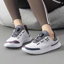 Under Armour Giày thể thao tập luyện UA Flow Slipspeed Trainr SYN thoáng khí, nhẹ và thoải mái, mã sản phẩm 3027049-121 - Trắng/Xám - Xem 1