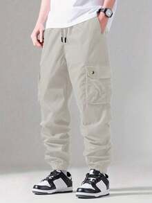 Shendy Vendy Men Sweatpants - 香檳色 - 查看 1