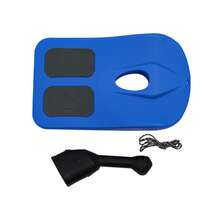 Sled Snowboard With Handle Snowboard Sledding Snowboard For Winter Fun HDPE Multi Surface Sled For Snow Sand Grass Ice - 1 - View 10