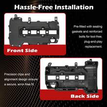 Premium Quality Engine Valve Cover Replacement (OE 25198874), Compatible With Chevrolet Aveo Cruze Opel Astra Vauxhall Co Rsa, Leak-Proof Heat-Resistant Design With Full Installation Kit - A - View 4