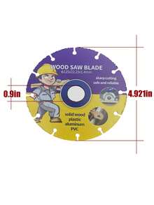 0.9in Inner Hole Alloy Wood Saw Blade, Cutting Without Jamming, Cutting Template Cabinet Board, Fast Cutting Speed, Two Specifications Of 125mm And 115mm, And Efficient - Alloy Wood Slices - View 11