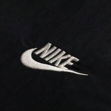 Nike 女士柔软梭织长裤，AS W NSW NK WR WVN PNT SPEED 户外休闲运动极简长裤 IM8032-011 - 黑/粉白/粉白/ - 查看 4