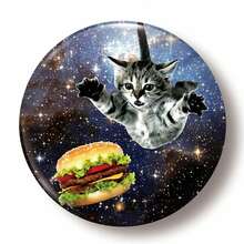 Trâm cài áo họa tiết thú vị, Trâm cài ve áo nữ, Mặt dây chuyền túi xách, Phụ kiện thời trang, Quà tặng thú vị cho bạn bè, gia đình, giáo viên và bạn học - Nhiều màu - Xem 16