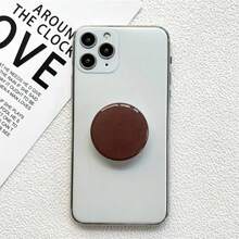 Giá đỡ điện thoại dán bàn dạng túi khí thu gọn, màu trơn trong suốt, kiểu macaron, chất liệu epoxy, thiết kế slouchy cho ốp lưng - Nhiều màu - Xem 14