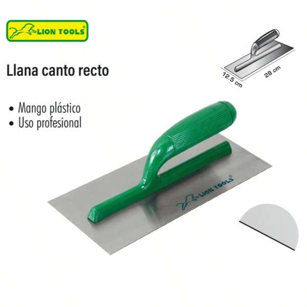 LLANA LISA MODELO 1923 LION TOOLS | HERRAMIENTA PARA ACABADO EN OBRA
