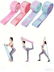 Bộ dây thun 1 mảnh, dây kháng lực kỹ thuật số, dây giãn yoga, dây kháng lực 8 vòng dùng cho ba lê, dây giãn khiêu vũ, dây giãn yoga, dây tập thể dục nhiều vòng điều chỉnh được, Pilates Yoga Khiêu vũ, dây kháng lực đa chức năng cho Yoga và Pilates, dụng cụ luyện tập sức mạnh và sự linh hoạt di động, phù hợp cho người mới bắt đầu, tập thể dục tại nhà, ba lê, dụng cụ tập luyện, dụng cụ thể dục dụng cụ, đồ dùng khiêu vũ - Nhiều màu - Xem 9