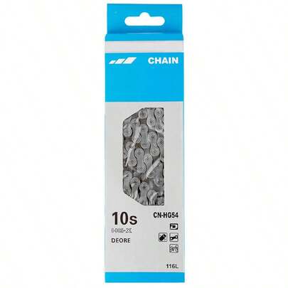 ​For Deore CN-HG54 10 Speed Chain MTB Bike HG-X 116 Links