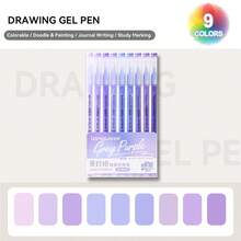 朗格高容量凝胶笔，0.7mm精准笔尖，15/72/168/207/234种鲜艳色彩，168色礼盒装，252支长笔带套装，色彩覆盖力强，适用于水彩、水粉、石头、玻璃、陶瓷、金属、木材、丙烯颜料等材质，书写流畅，可用于绘画、着色、素描、艺术创作、手账等。2026年母亲节礼物，2026年返校季艺术用品文具套装，适合艺术家、学生和成人使用。 - 套裝 - 查看 23