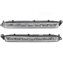 1 Pair Fog Lights 1649060351 Left Right LED Daytime Running Fog Lamp Kit Replacement for Benz GL‑Class X164 2006–2012 - Izquierda: 1649060351 Derecha: 1649060451 - Ver 10