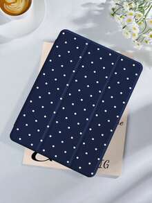 Polka Dot & Minimalist Pattern Tablet Protective Case, Compatible With  9.7/10.2/10.5/10.9/12.9/Pro 11 (10th Gen), Galaxy Tab S6 Lite 10.4", Kindle Paperwhite 12th Gen (2024), Kindle 11th Gen (2022), Offers Soft Shock-Proof Protection, Supports Smart Stand/Auto Wake/Sleep Function - 多色-5 - 查看 2