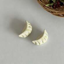 陶瓷筷架系列，可爱创意手绘刀叉架，海豹造型陶瓷筷托，饺子、小鸭、栗子勺筷架，家用餐桌筷架，筷枕，筷托 - 彩色 - 查看 11