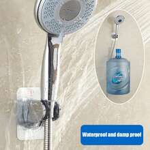 Shower Head Holder No Drilling Waterproof Adjustable For Bathroom Wall Mounted - Multicolor - View 9