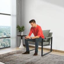 Chaise Longue - Grigio - Visualizzare 2