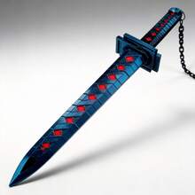 Espada coleccionable de anime retractil - Negro y Rojo - Ver 3