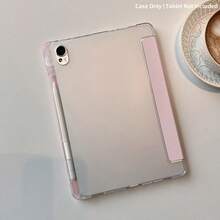 哑光透明三折平板电脑保护套，适用于荣耀Pad X8a，带笔槽，全方位防震，透明TPU软壳，带笔槽，简约休闲时尚，兼容Pad 2/Pad SE 11英寸，兼容荣耀Pad X9A/X9 Pro 11.5英寸，兼容华为MatePad SE 11英寸 - 筆槽款 - 查看 6