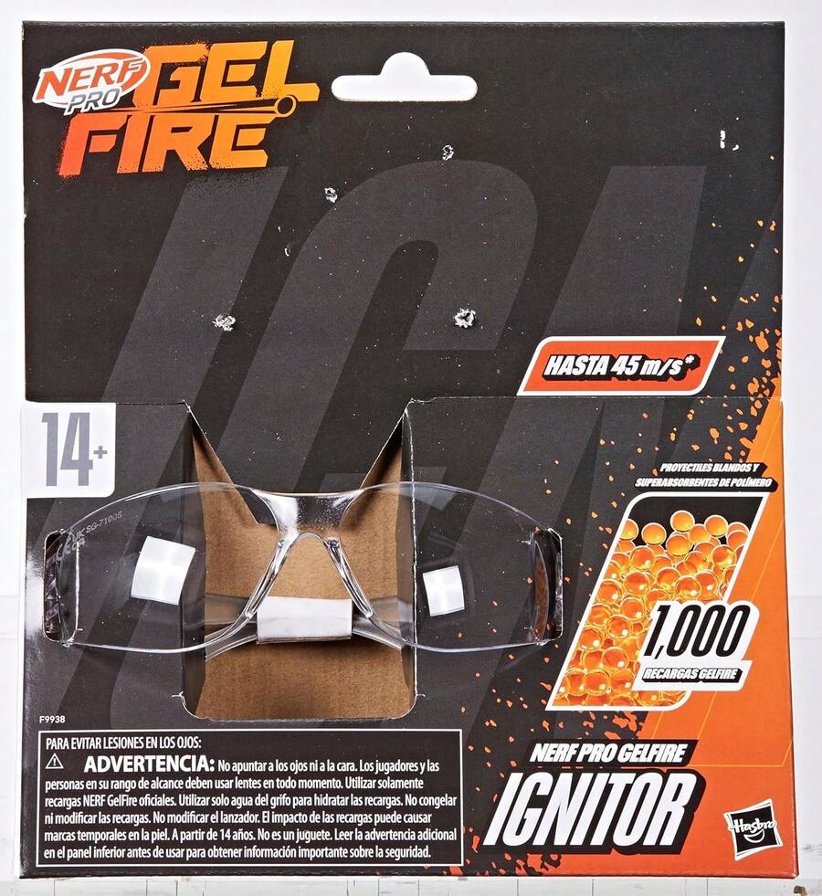 ¡RecomendadoNERF Pro Gelfire Ignitor - Lanzador de Juguete con 1.000 Recargas Gelfire y Capacidad de 60 Cargas para Adolescentes a Partir de 14 años¡Top de Temporada - 1 - Ver 1