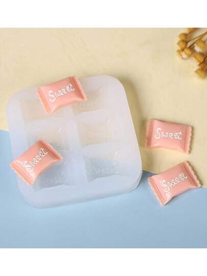 1pc Creative Candle Mold, Candy Silicone Mold, DIY Decor Silicone Mold