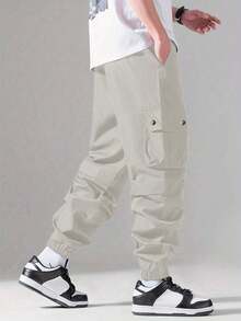 Shendy Vendy Men Sweatpants - 香檳色 - 查看 2