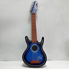 Toy Guitar, Musical Instrument, Birthday Party Gift, Guitar, Holiday Gift, Suitable For Beginners - Multicolor - View 14