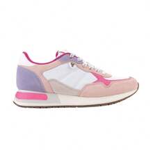 YUMAS Women's Casual Leather Sneakers With Comfort Insole, Spring/Summer, Shipping In 24 To 48 Hours - 粉色 - 查看 11