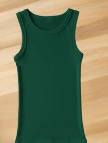 Knitted Fabric. None. Women's Clothing. Casual And Versatile Everyday Wear. - 綠色 - 查看 3
