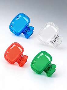 4Pc Travel Toothbrush Head Cover – Compact Protective Case With Secure Clip For On-The-Go Hygiene. Lightweight, Dustproof, Water-Resistant Cap For Hygienic Storage, Sleek Modern Design. Ideal For Business Trips, Outdoor Adventures, Hotel Stays, Commutes, And Gym Bag Use. Spring & Summer Travel Essential, Perfect For Daily Grooming And Valentine's Day Carry. - 彩色 - 查看 6