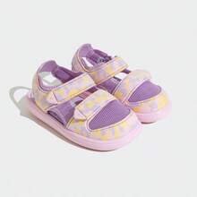Adidas Kids WATER SANDAL CT Hook And Loop Closed-Toe Casual Sandals - Pink and Purple - View 6