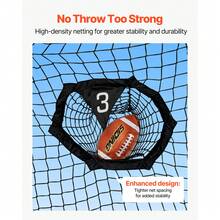 Rugby Sports Accessories - 8 X 8 Fuß, 6 Löcher, Schwarz - View 5