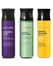 Kit Of 3 Boticário Perfumes: Golden Plum, Black Orchid, And Lemon And Patchouli - 水果&柑橘香調 - 查看 5