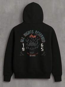 Men Outdoor Hoodies & Sweatshirts - Black - View 7