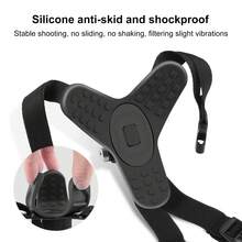 Soporte de sujeción para barbilla de casco de motocicleta PULUZ, para Osmo Action y otras cámaras de acción - Negro - Ver 6