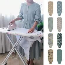 Tấm phủ bàn ủi họa tiết hoa mới, dày dặn, chịu nhiệt, chống bám bẩn, co giãn, chắn nhiệt cho bàn ủi, quà tặng Ngày của Mẹ, trang trí phòng ngủ, sân vườn, trang trí nhà bếp, mùa hè, bãi biển, đồ dùng du lịch, trang trí phòng, mềm mại, tốt nghiệp. - Nhiều màu - Xem 3