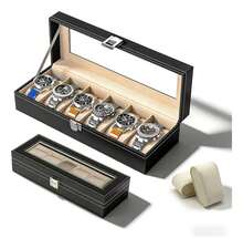 Vmingo Watch Boxes & Organizers - Black - View 2