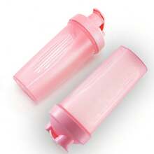 600ml/20oz Shaker Protein Bottle Powder Shake Cup Initials A To Z Pattern Water Bottle Plastic Mixing Cup Body Building Exercise Bottle Cup ON Fitness Cup Large-Capacity Plastic Cup - Letter - View 6