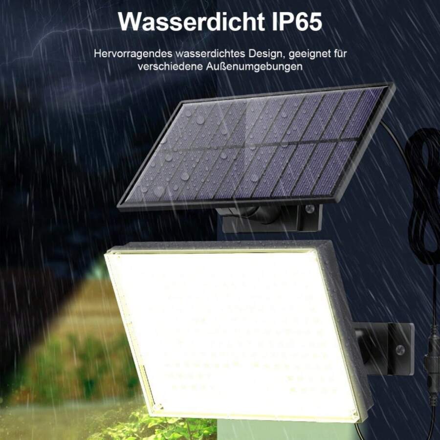 172 LED Solar Powered Split Wall Light Suitable For Garage, Yard, Garden, Farm, Outdoor Lighting - T-172 - View 1