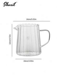 shoxil 1 Set With Water Cup, Coffee Pot, Coffee Filter Cup, Oblique Filter Cup, Manual Drip Coffee Pot, Coffee Tools, Coffee Drip Filter, Glass Water Bottle, Glass Drip Coffee, With Wooden Base Stand, Striped Coffee Pot, Suitable For Coffee Corner, Coffee Shop, Coffee Lovers - Pot - View 6