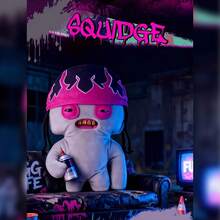 Spin Master Fugg Life系列9英寸玩偶，Sir Splodge A Lot/Squidge/Sasquoosh，长着类似人类牙齿的滑稽丑陋怪物，奇特收藏玩具，青少年、成人及怪异玩具爱好者的礼物 - 彩色 - 查看 7