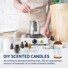 HIQILI 100毫升/3.38液盎司精油（新旧包装随机发货），纯天然薰衣草茉莉尤加利玫瑰薄荷精油，适用于香薰机、加湿器、护肤、护发、沐浴、DIY、按摩、助眠、放松、肥皂和蜡烛制作。 - 多種香味 - 查看 10