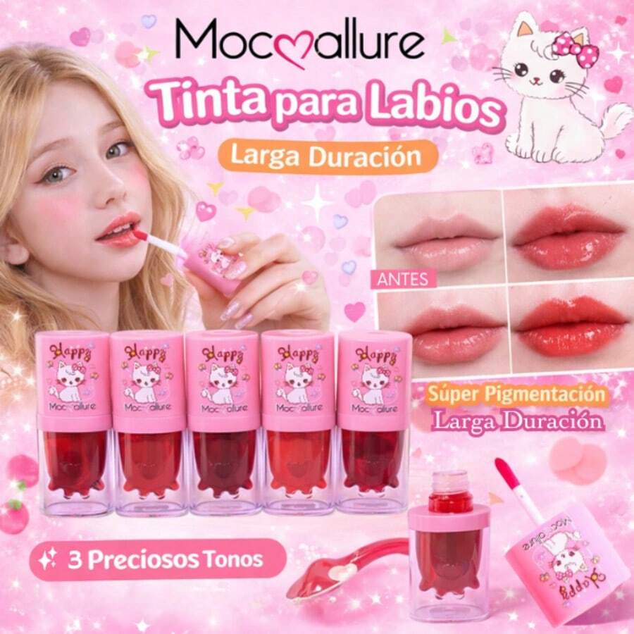 Mocoallure Tinte de Labios Duradero - 01 - Ver 1