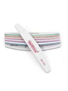 2/3 Pcs Double-Sided Nail File, Half-Moon Nail File, Washable Gray & White Sandpaper Stickers, Nail Shaping Stickers, And Nail Care Tools - Multicolor - View 2