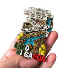 3-Inch Garda Lake, Italy 3D Fridge Magnet, Travel Souvenir Magnet - one-size - View 5