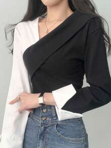 Women Blouses & Shirts - Black - View 9