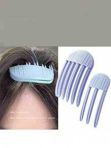 1个风塑梳子发根蓬松定型刘海神器女士高顶发垫发夹固定懒人扁头神器 - 彩色 - 查看 11