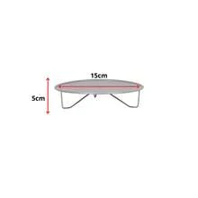 Party Tray Kit, 9 Pieces, Gold Cake Stand, Luxury Vase - Silver - View 7